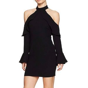 Bardot, Cutout Bell-Sleeve Dress (Black), PS